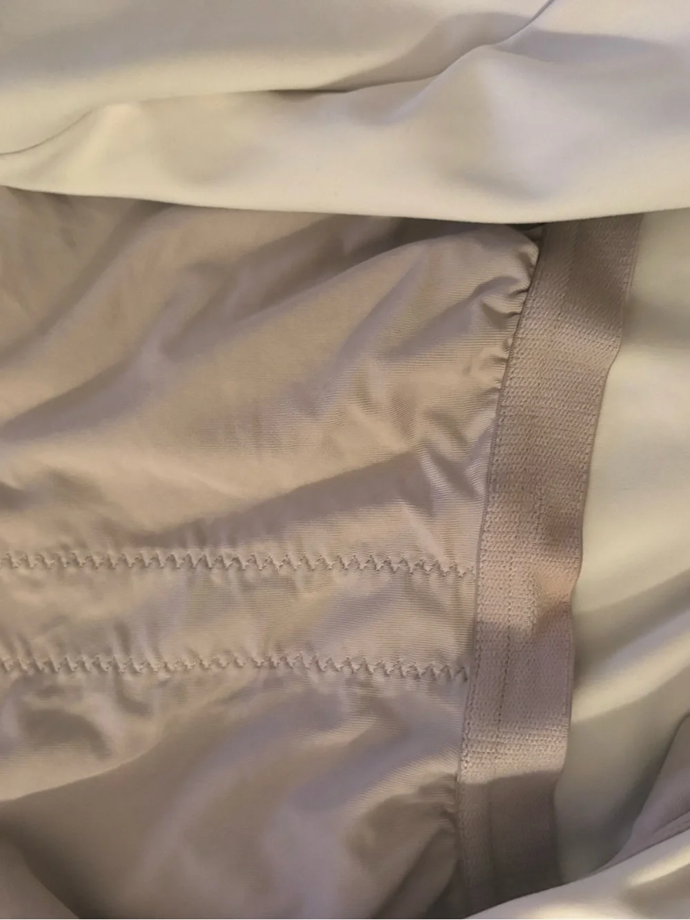 lululemon square neck short sleeve top in off white